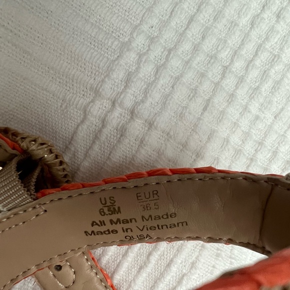 Sam Edelman raffia heeled sandals - Picture 3 of 4